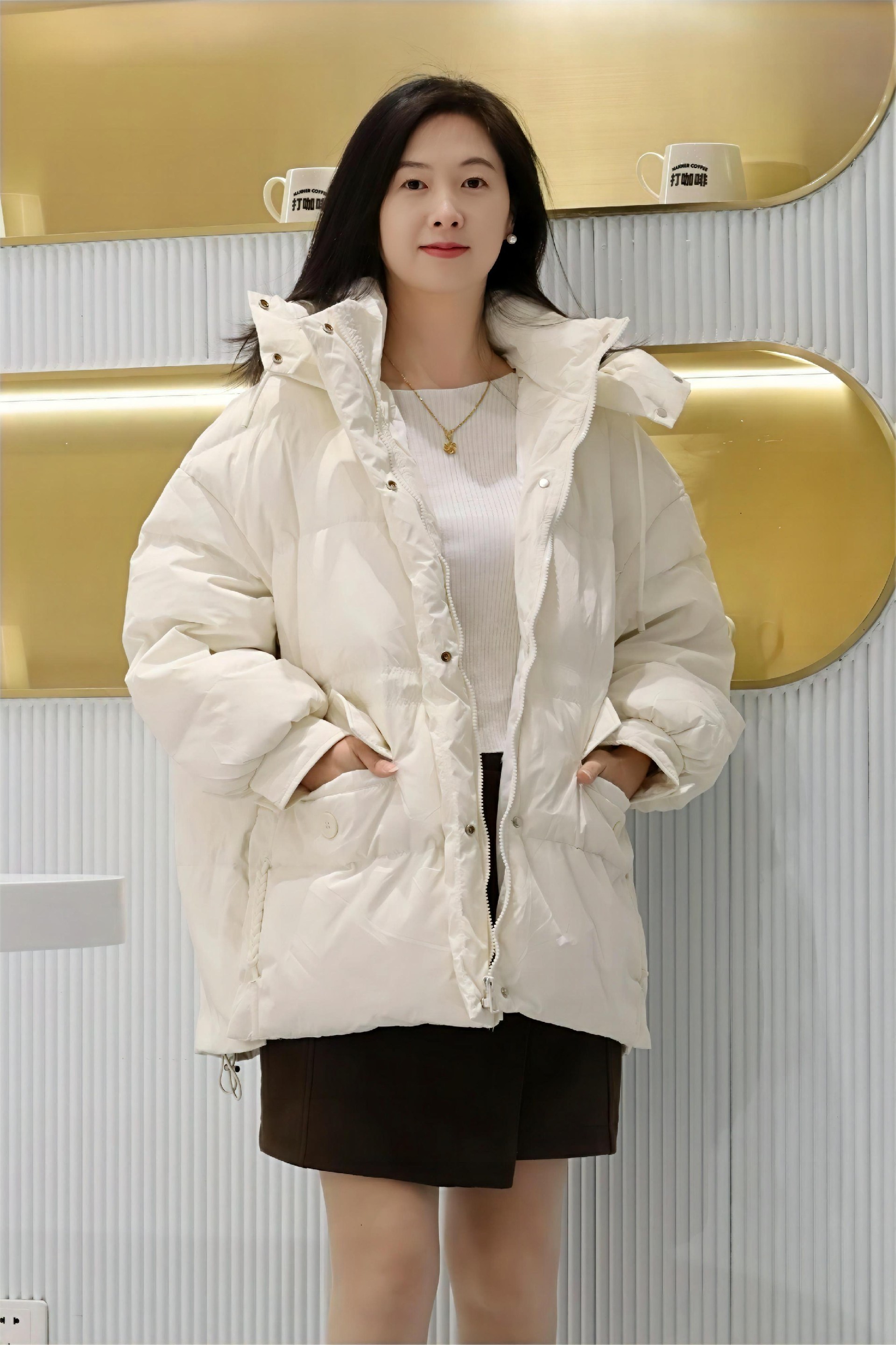 子诺女装短款羽绒服图片2