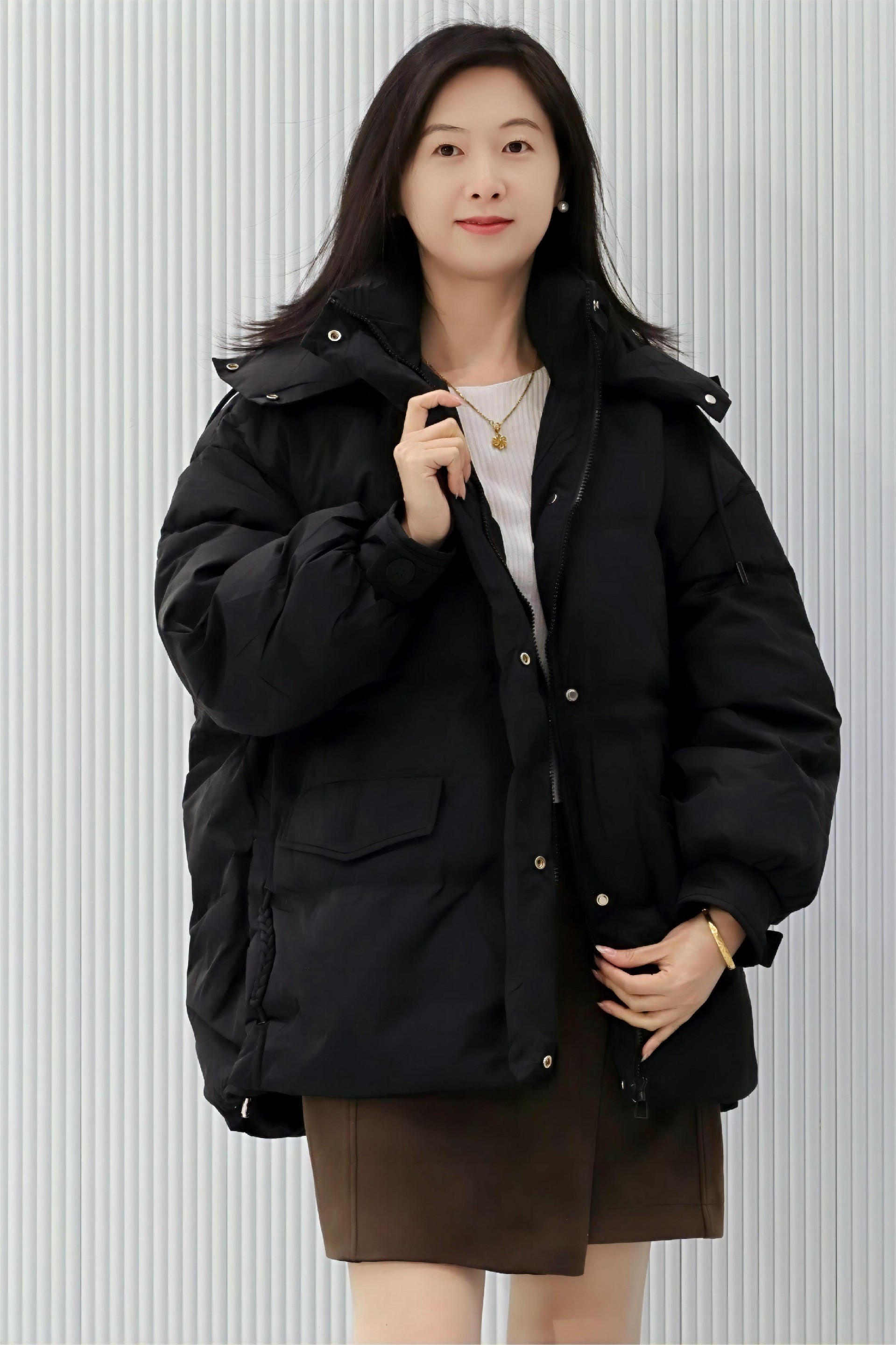子诺女装短款羽绒服图片4