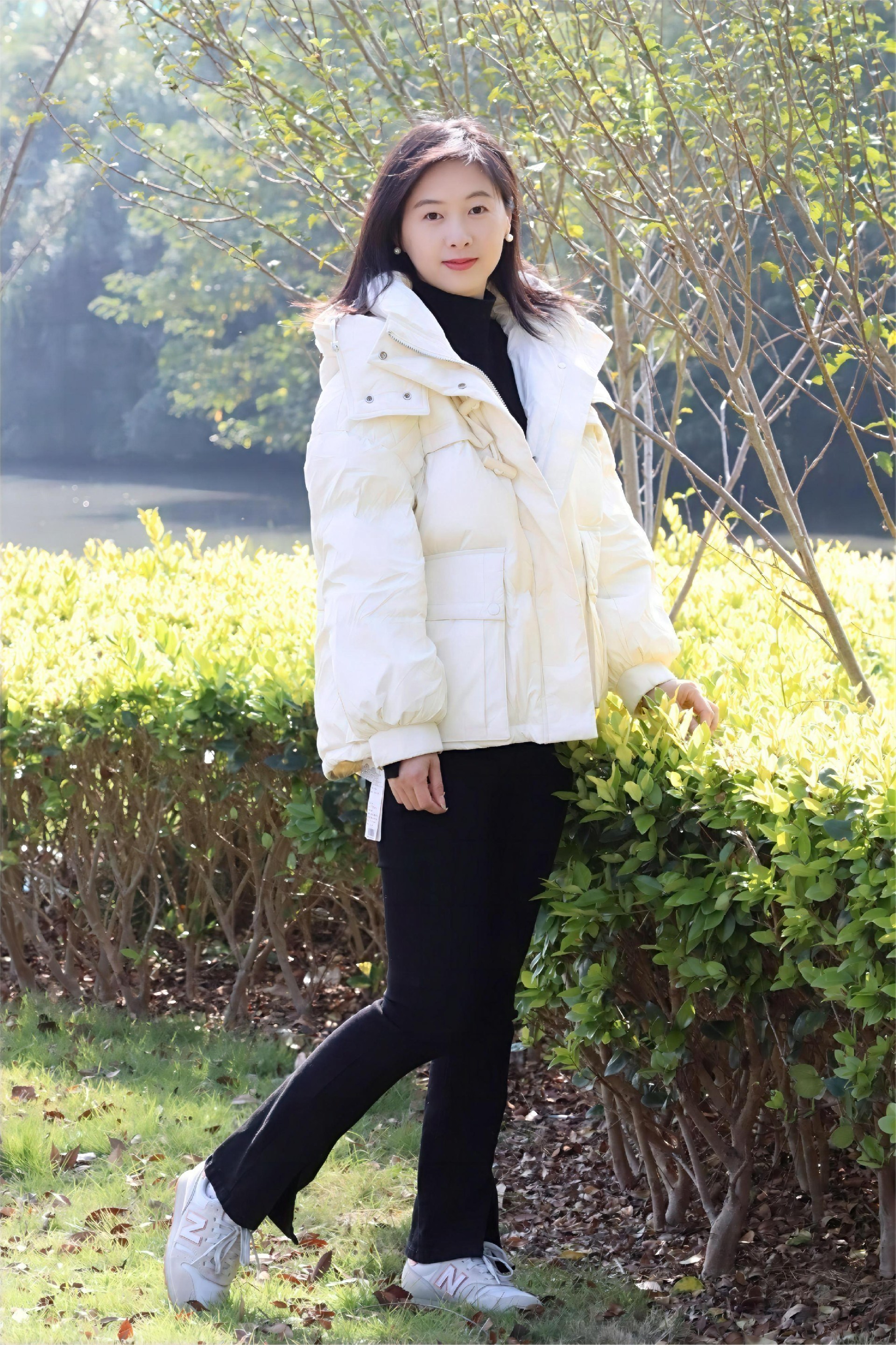子诺大口袋90鹅绒短款羽绒服5